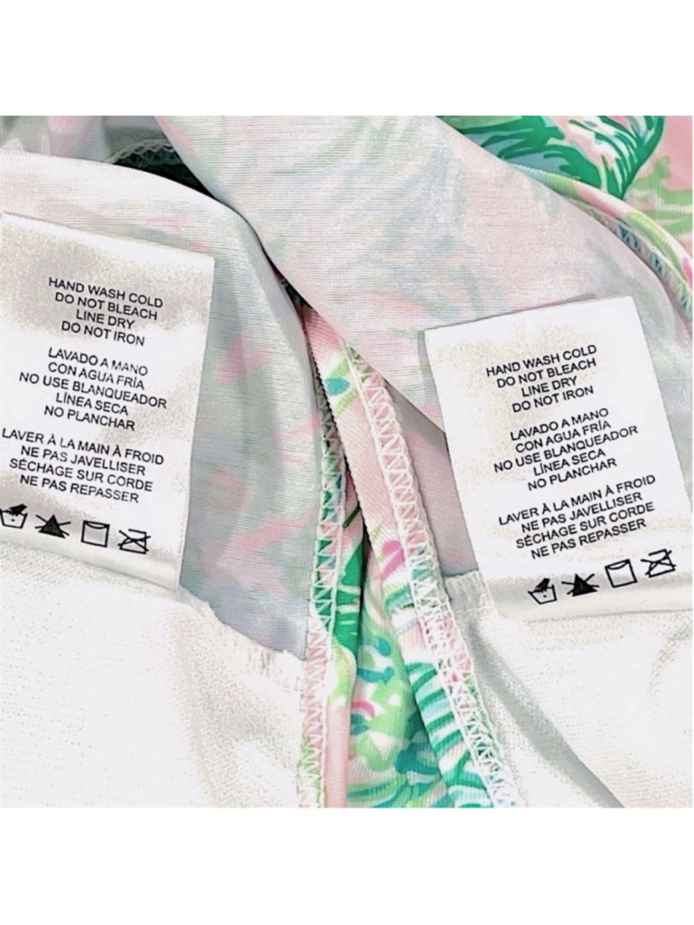 Tommy Bahama Girls Large Tropical Swim Set Two Piece Bikini & Tassel Cover Up - Picture 7 of 16